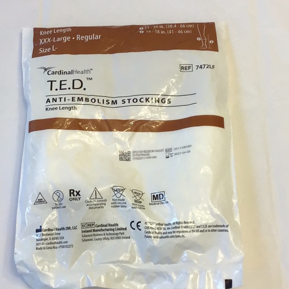 🎁5 for $10 Sale🎁Stockings Anti-Embolism Knee high xxx-large regular size large